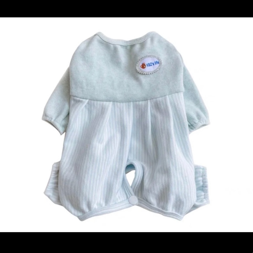 Puppy four feet pajamas, dog clothes, dog pajamas, pet clothes - Picture 2 of 8
